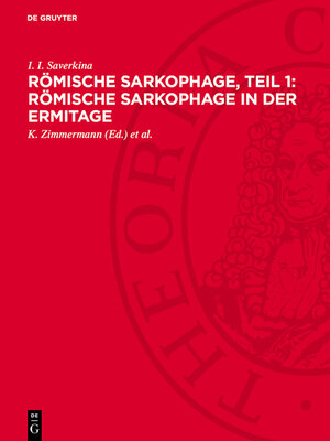 cover image of Römische Sarkophage, Teil 1